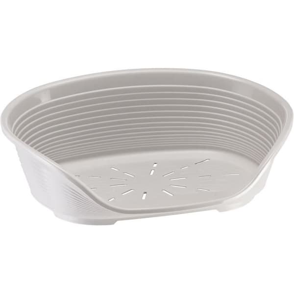 SIESTA DELUXE Korg Storlek 4 - 61,5*45*21,5 cm - Ljusgrå - FERPLAST