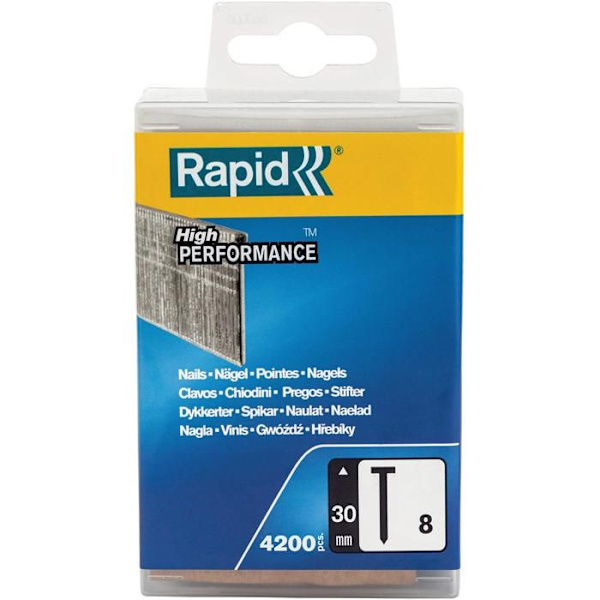 RAPID 4200 tips n ° 8 Rapid Agraf 30mm