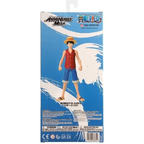 One Piece Figur - BANDAI - Anime Heroes Mega - 38331 - Luffy - 30 cm