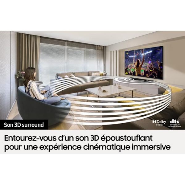 SAMSUNG - HW-B530 2.1ch 380W Soundbar + 6,5'' trådlös subwoofer + Adaptive Sound Lite + Game Mode + Bass Boost + HDMI ARC