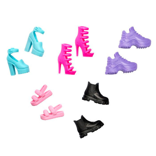 Barbieskor - 5 par - Barbie - HWV71