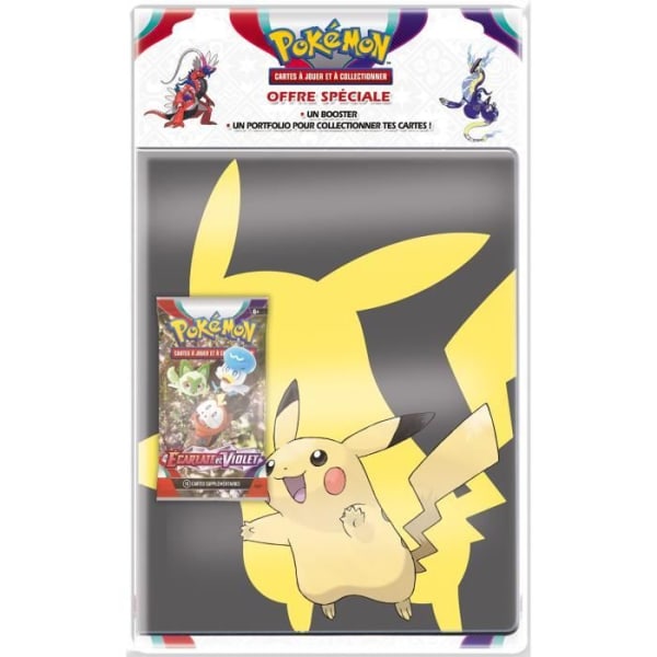 Pokémon - 180 Card Portfolio Pack + EV01 Booster