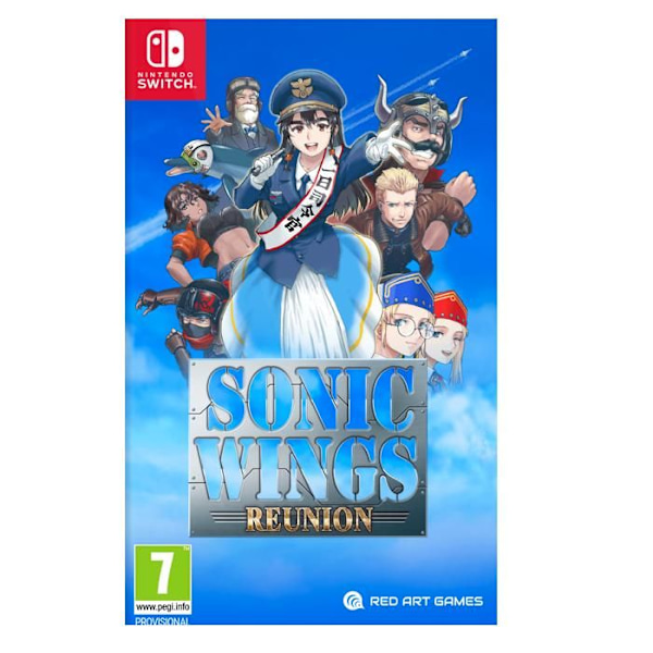 Sonic Wings-återförening Nintendo Switch