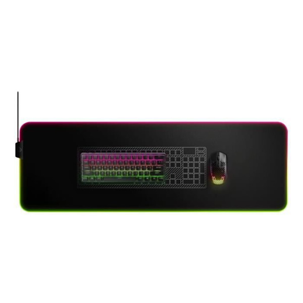 Speltangentbord - AZERTY - STEELSERIES - Apex Pro Mini Wireless FR - Utan numerisk knappsats - Bakgrundsbelyst - Svart