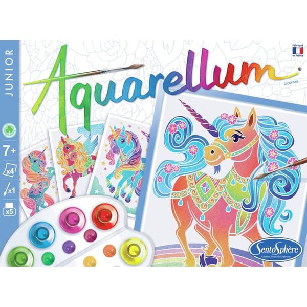 SENTOSPHERE Aquarellum Junior Unicorn Game - För barn