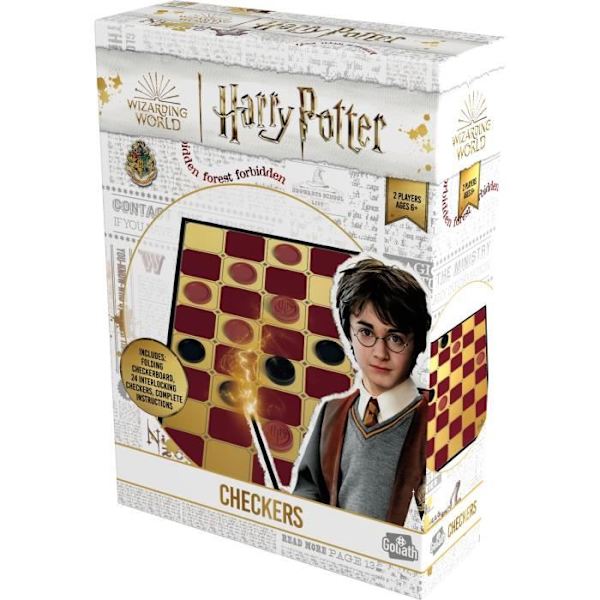 Brädspel - Goliat - Harry Potter Checkers