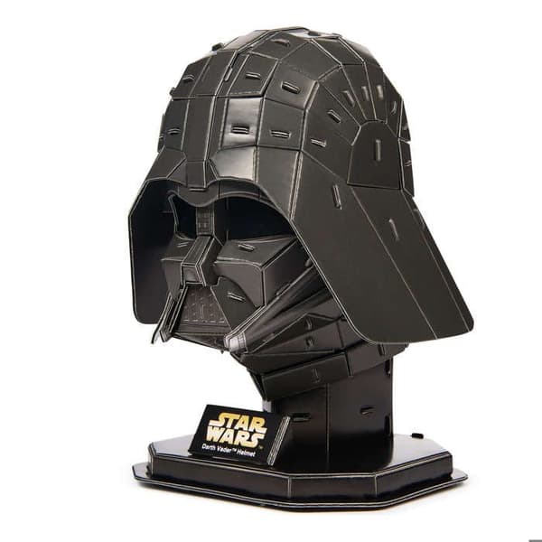 Spin Master Puzzle 4D Bygg Star Wars Star Wars Darth Vader Hjälm 3D-modell statyett att montera
