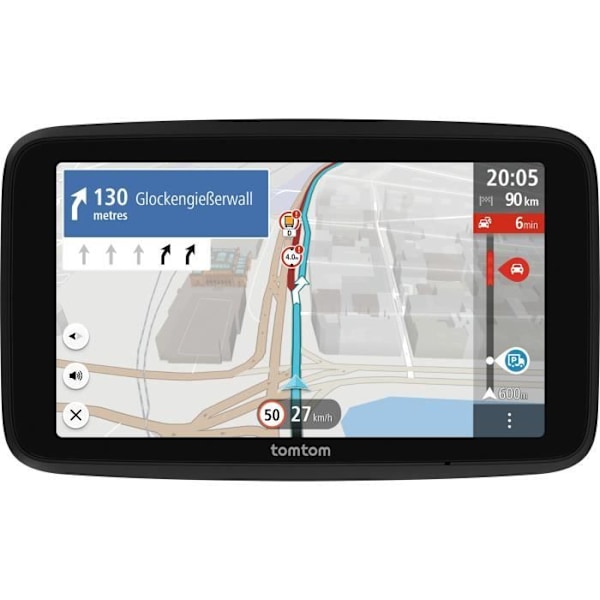 GPS - TOMTOM - GO Professional 5 EU 2nd Generation - Europakartor, proffstjänster, pekskärm Svart