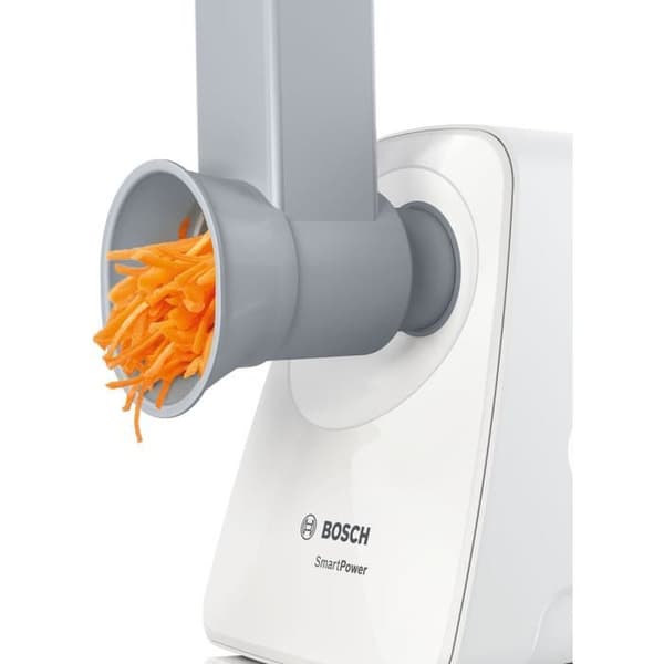 Bosch SmartPower köttkvarn 1500 W med grönsakstillbehör vit one size