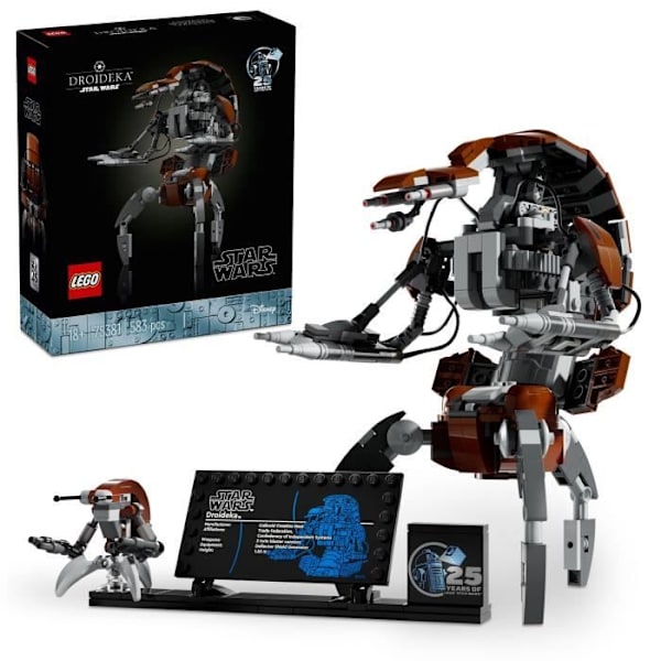 LEGO Star Wars 75381 Droideka - Rymdbyggnadsset för vuxna