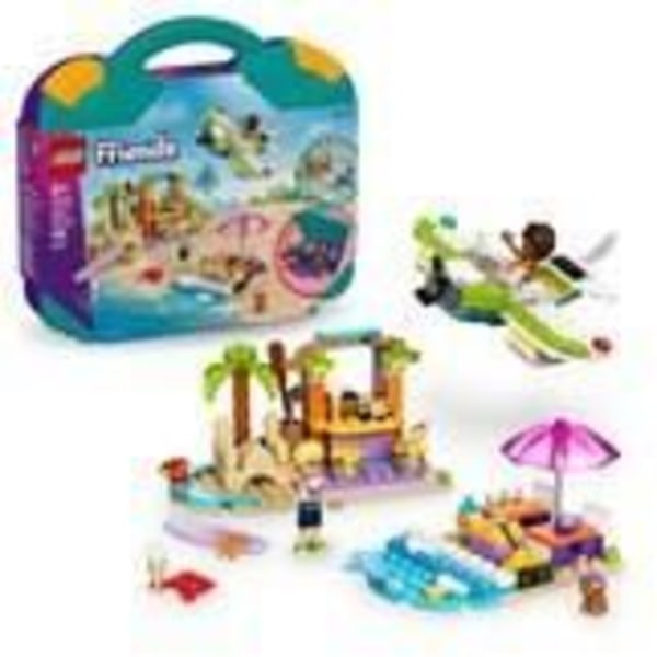 LEGO Friends 42672 Creative Beach Suitcase - Byggset för tjejer från 5 år och uppåt