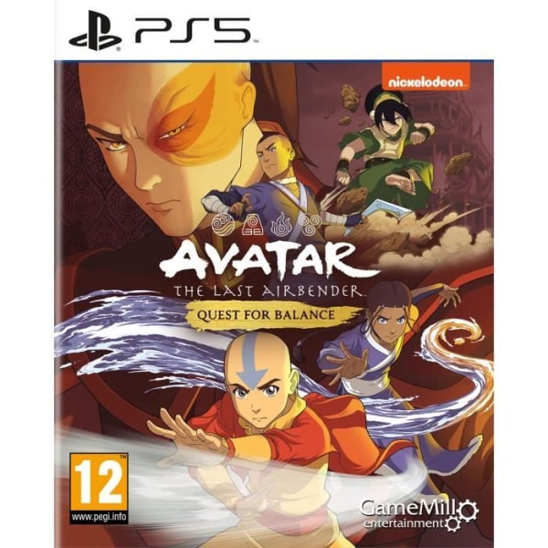 Avatar The Last Airbender Quest for Balance - PS5-spel