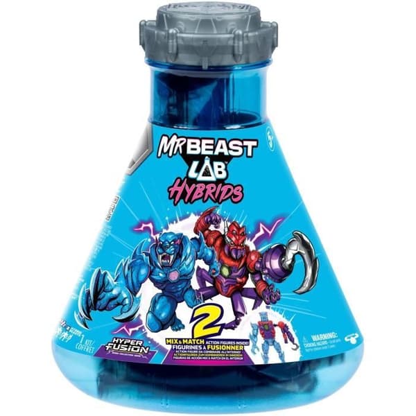 2-pack figurer - MRBEAST LAB - Mixa och matcha - Slumpmässig modell + halvfigur