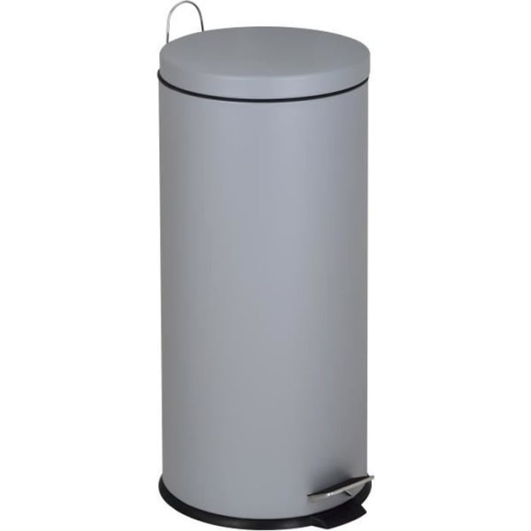 KÖK MOVE Pedal Kitchen Bin URBAN 30L - Grey Steel