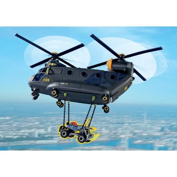 PLAYMOBIL 71149 Special Forces Transport Helikopter - Poliser - City Action - Elitenhet