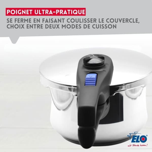 Tryckkokare - FACKELMANN - Elo Praktika - 18 cm - 2,7 liter