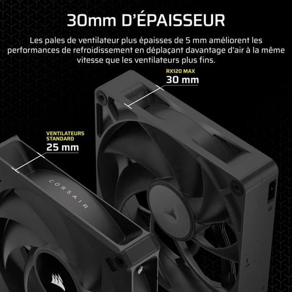 PC-kylning - CORSAIR - CO-9051041-WW - iCUE LINK RX120 Max Enkelfläkt