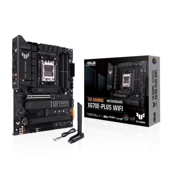 ASUS TUF Gaming X670E-Plus WiFi Mother Socket AM5 AMD X670