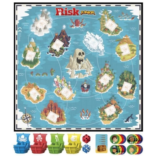 Risk Junior - Strategibordspel för barn
