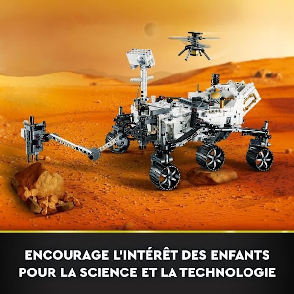 Lego Technic 42158 NASA Mars Rover Perseverance, Discovery Toy of Space, With AR App