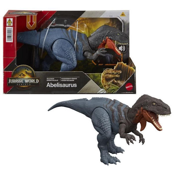 Jurassic World - Renässans - Abelisaurus actionfigur - Jurassic World - JGB91