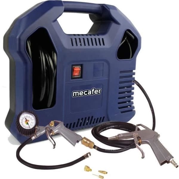 Kompressor utan tank - MECAFER - 425792 - Blå - 1,5 HP - 8 bar