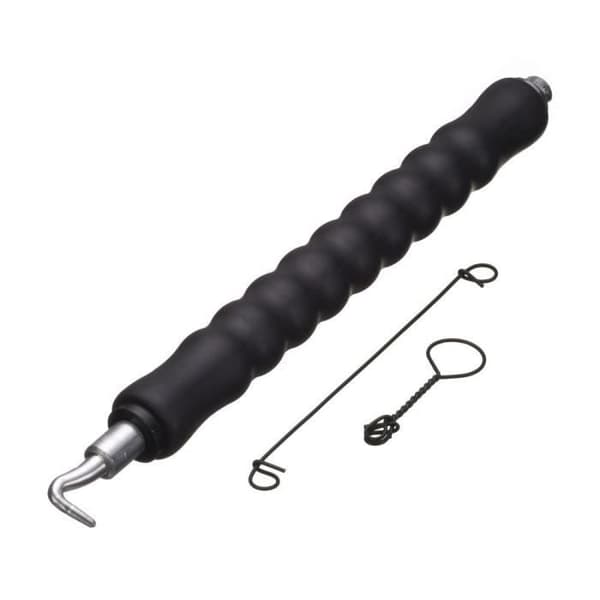 NATURE Wire twisting machine - Automatic, rubber handle - Included 50x (L16 cm x Ø1 mm) - Galvanized steel buckle ties - H30 cm