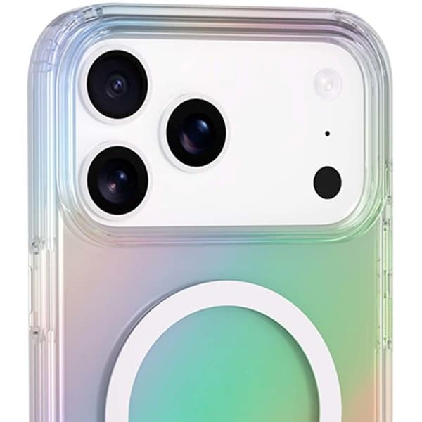 MagSafe-skal - iPhone 17 Pro - Halvtransparent - Skimrande