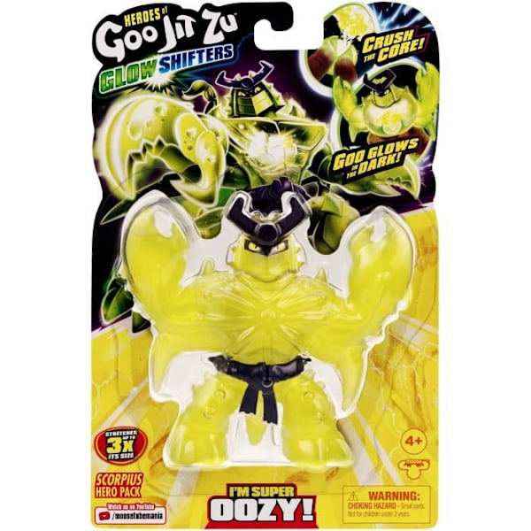 11 cm Glow Shifters - Goo Jit Zu säsong 5 älgleksaker figurer