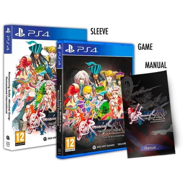 Romancing SaGa Minstrel Song - Remastered International - PS4-spel