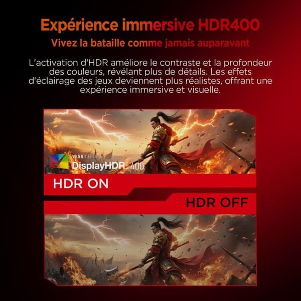 PC-spelskärm - HKC - 27 - QHD - 200Hz - IPS-panel - 1ms - G27H2DPro