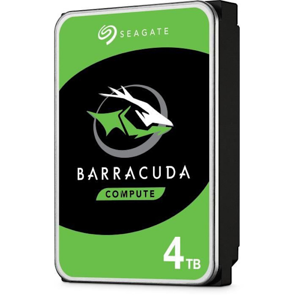 SEAGATE - Intern hårddisk - BarraCuda - 4 TB - 5.400 varv / min - 3.5 (ST4000DM004)