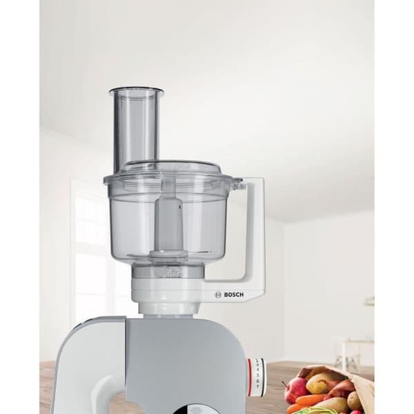 Bosch MUZ5MM1 multihackare för MUM2, MUM4 och MUM5 Transparent, vit och grå 27 × 16,5 × 30 cm