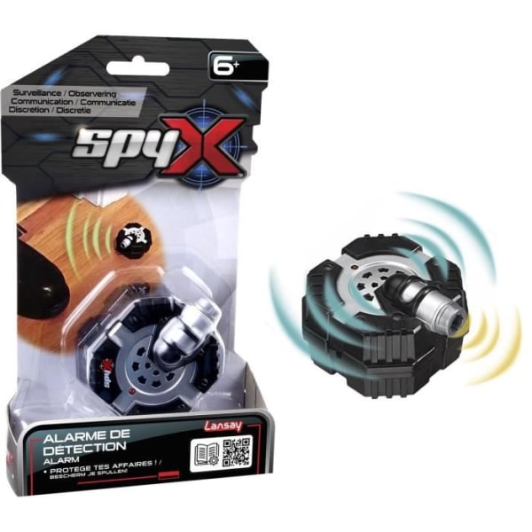 Spy X - Detektionslarm - Toy &amp; Spy Accessories - Child Spy Panoply - 6 år - Lansay