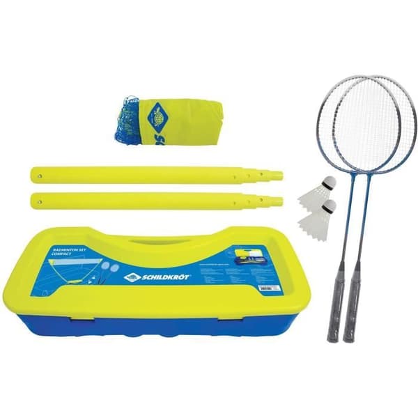 Donic Schildkröt badmintonset 5 st Blå/Gul