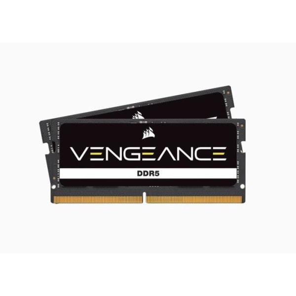 RAM -minne - Corsair - Vengeance DDR5 - 16GB 2x8GB SODIMM - 4800 MHz - 1.1V - Svart (CMSX16GX5M2A4800C40)