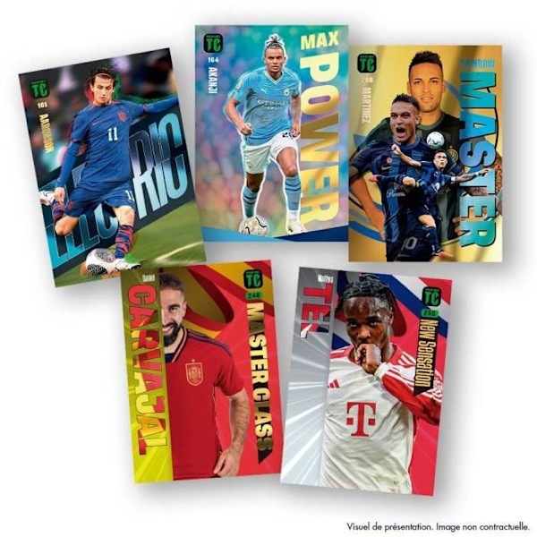 Dekalbox - PANINI - TOP CLASS FIFA 2024 TC - 7 fickor med 8 kort + 5 holianter + 1 affisch