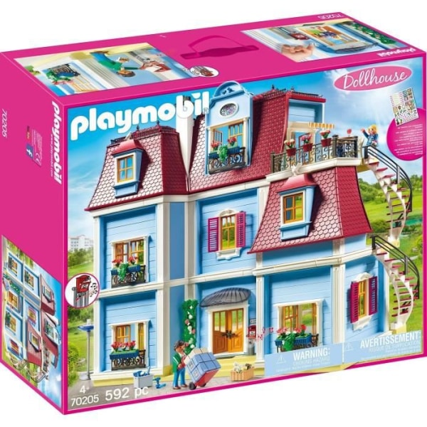 PLAYMOBIL 70205 - Dollhouse La Maison Traditionnelle - Stort traditionellt hus - Nytt för 2020
