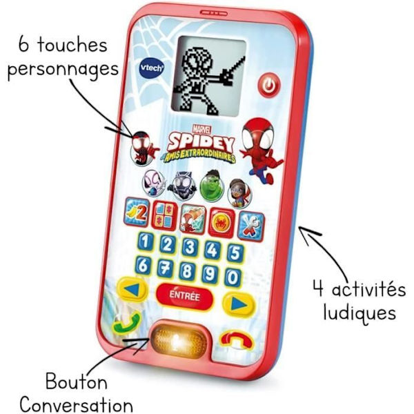VTECH - SPIDEY - Den pedagogiska smartphonen