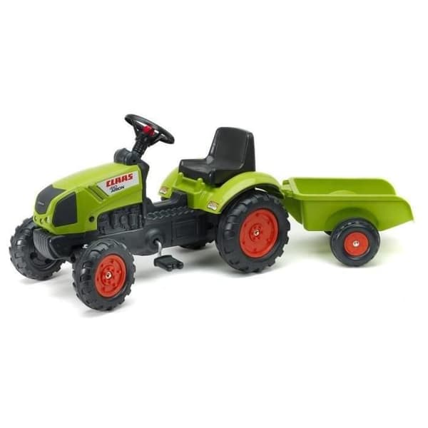 FALK Claas Arion 410 Pedal Tractor + Trailer