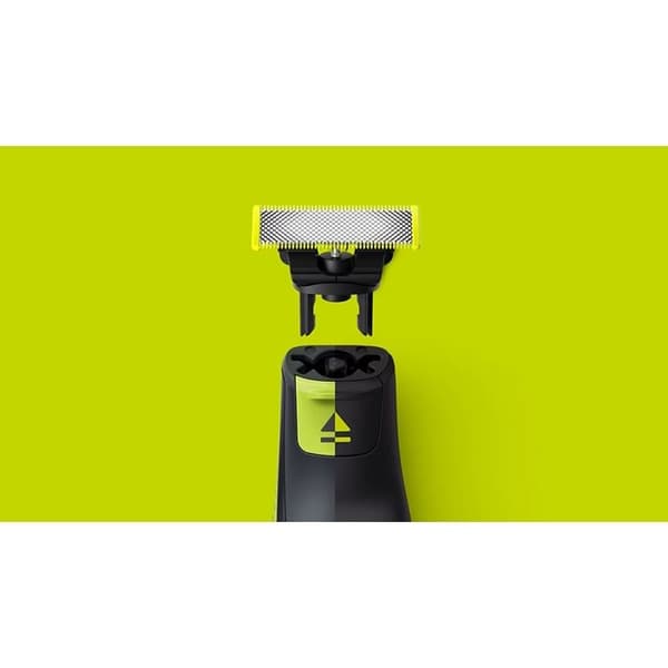 Reservblad - PHILIPS - OneBlade QP624/50 - Rostfritt stål - 2 blad - Hudskydd