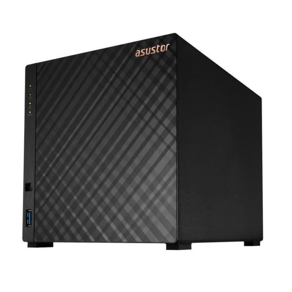 NAS-server - ASUSTOR - AS1204T - 4 fack - 1 GB DDR4