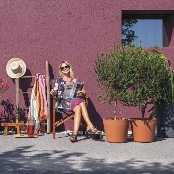 Blomkruka - DEROMA - Ursprung - 22,3 L - Terrakotta