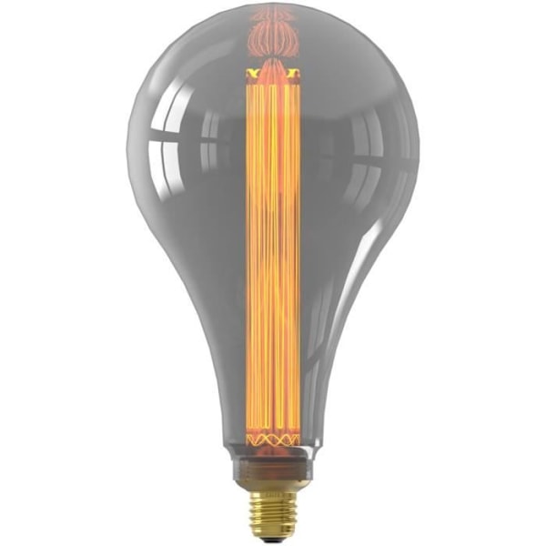 E27 LED-lampa - CALEX - ROYAL OSBY - 3,5 W - 60 lm - 2000 K - Dimbar - Titanium