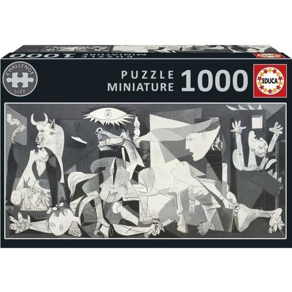 Pussel - EDUCA - Guernica, P. Picasso Miniatyr - 1000 bitar