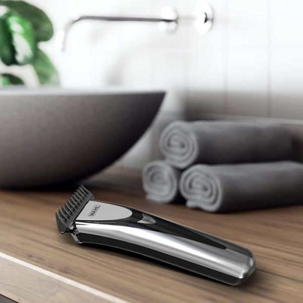 WAHL Elite Groom Multi-Function Clipper - 240V - 150 min - Silver/Svart