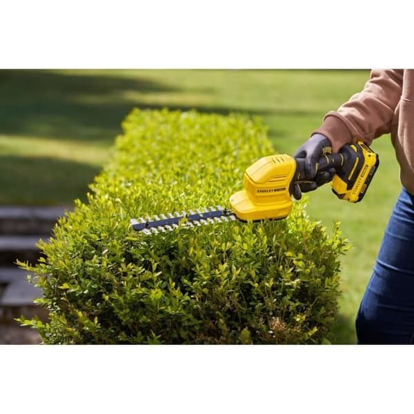 Sladdlös häcksax och grässax + 2Ah batteri + laddare - Stanley Fatmax - STCSS20D1-QW - 18V - Utbytbara blad