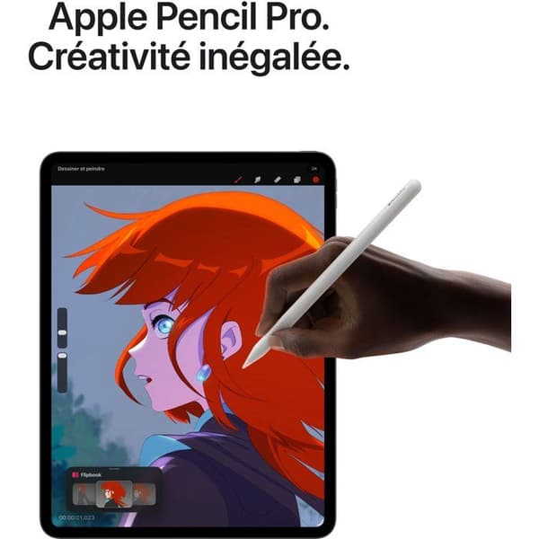 APPLE - iPad Pro M5 - 13" - Wi-Fi - 2 TB - Standardglas - Silver