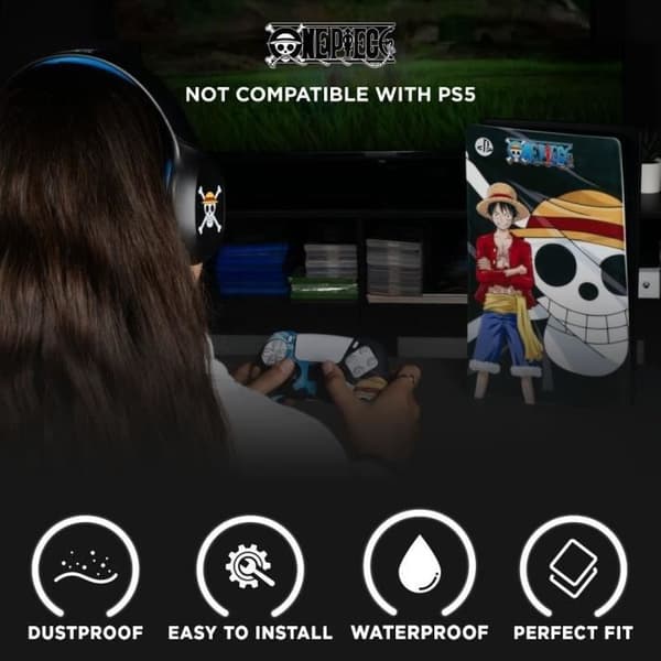 Silikonskydd till Playstation 5 Slim - One Piece-tillbehör-PS5