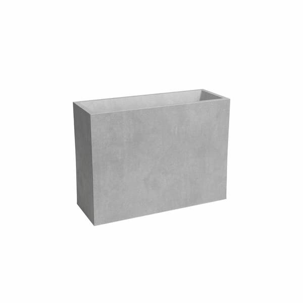 Kruka - Plast - Ljusgrå - 80 cm - 50 L - Sydney - ARTEVASI